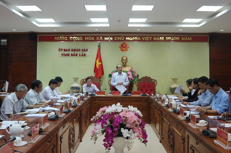 UBND tỉnh thông qua các nội dung trình HĐND tỉnh